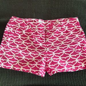 Vineyard Vines hot pink print shorts